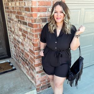 NWT UN ultranice Black Romper